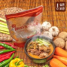 NS홈쇼핑 (실온) 선봉 자연깃든 뼈해장국 감자탕 국밥 우거지 해장국 자연깃든 900g X 5팩..[34864887]