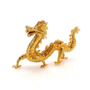 순금 선물 기념품 용 황금용 24K 37.5g 동물 디자인