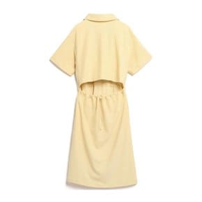 [여주점] N242WOP410 여성 반팔 비치 원피스 버터