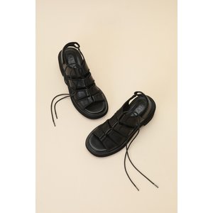 슈콤마보니 Sporty velcro sandal(black) DG2AM24035BLK