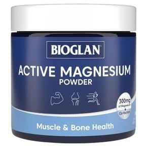 호주직구 Bioglan 바이오글랜 액티브 마그네슘 파우더 200g