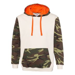 5464895 Code Five Mens Fashion Camo Hooded Sweatshirt