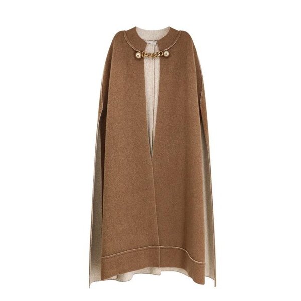 [해외배송] 24FW 스텔라 맥카트니 케이프 6K08013S2502 8490 Brown