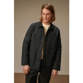몰스킨 남성 (M)Vintage Washed Work Jacket_Black_LSTA0JK70M