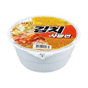 [가격행사]농심 김치사발면 86g x 24개입