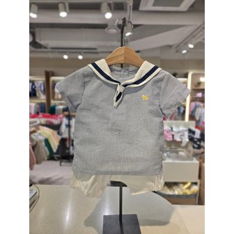 블루독베이비 [파주점] (BL)  마린 크루넥 상하세트  4531361011