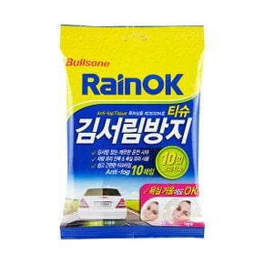 김서림방지티슈/유리발수코팅제/크리너/워셔액