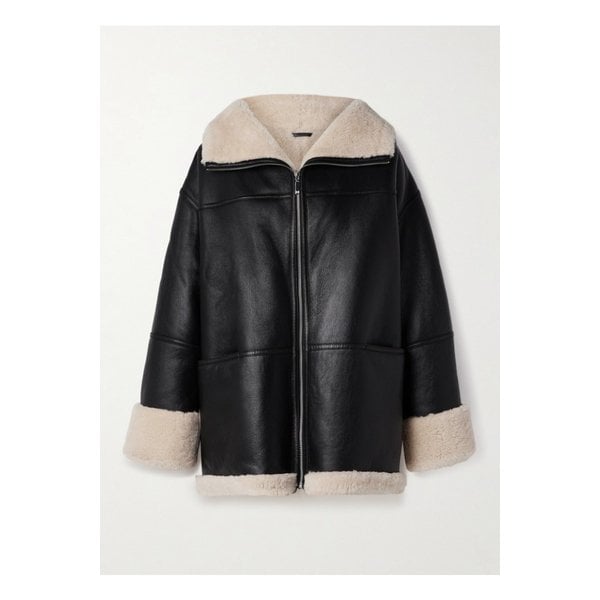 투톤 시어링 재킷 블랙 1647597356388007