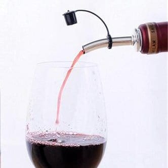 와인앤쿡 소믈리에 와인캡 푸어러1개(색상랜덤)