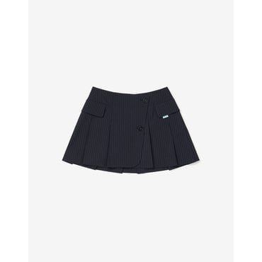 인스턴트펑크 플리츠 미니 스커트
