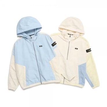 내셔널지오그래픽 여성 바람막이 우븐 배색  TRAINING SET F-ZIP_N231WFT090