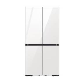 [O] 삼성 비스포크 냉장고 4도어 869L RF85DB91F1AP(글라스)