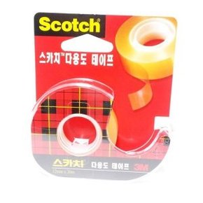 3M 스카치 다용도 테이프 12mmx20m 스카치테이프 522