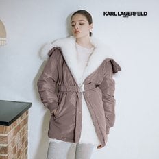 칼라거펠트 24FW 폭스퍼 헝가리 야상 헤비 구스다운