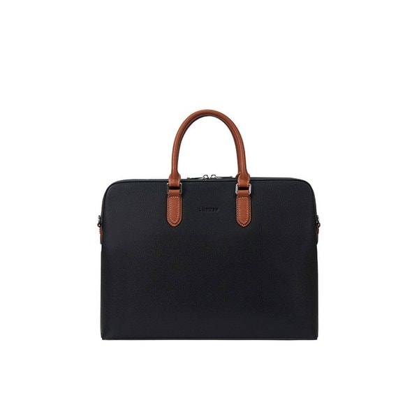 남자 가죽 브리프케이스 LO-0170 BK 블랙