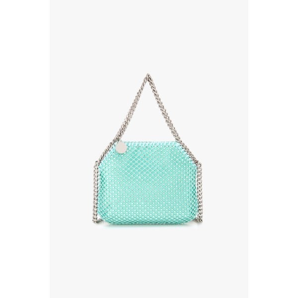 FALABELLA 크리스탈 메쉬 미니 토트백 2415120526000