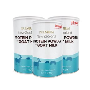 뉴질랜드 하이웰 단백질 파우더 위드 산양유 Protein Powder with Goat Milk 420g 3개