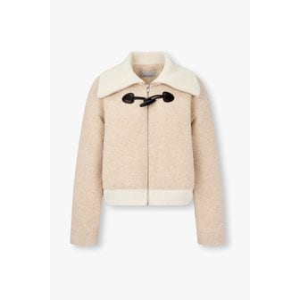 VOV [파주점] 울 블렌드 크롭 더플 집업 자켓 7125420700