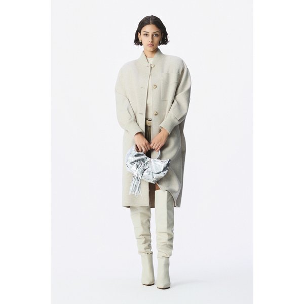 [여주점] [이로] 여성 VUIT 니트 하이브리드 코트 ILCAW25703IVX