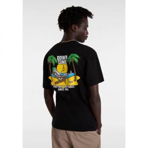 4731579 Vans VANS DOWN TIME - Print T-shirt black