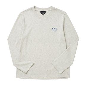 APC COEZC H26177 PAA HEATHERED ECRU 남성 긴팔티 COEZCH26177PAA