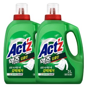 액츠 퍼펙트 딥클린 일반드럼겸용 용기 3L X 2개