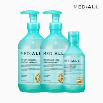 메디올 퓨리파잉 청정강화 샴푸 720ml 2개+100ml 1개