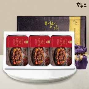시그니처 매운소갈비찜 선물세트 3팩 2.25kg