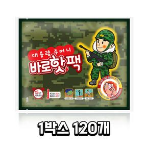 팜텍코리아 대용량 주머니 바로 핫팩 150g 120개