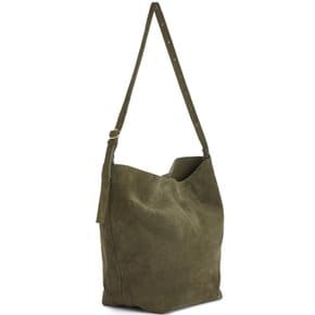 [ARKET Suede Tote Bag] 아르켓 스웨이드 토트백 숄더백 크로스백 Khaki