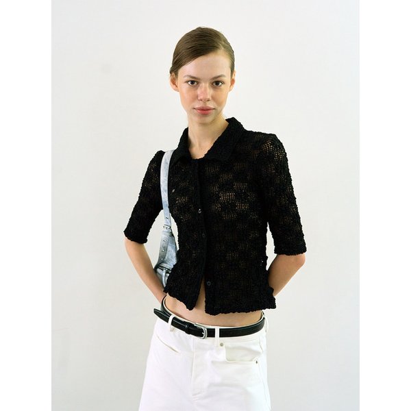 Vika flower cardigan