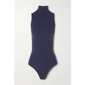발레 스트레치 저지 탱크 바디수트 네이비 46376663163052842
