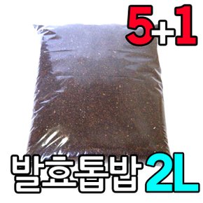 발효톱밥 2리터 / 장수풍뎅이 사슴벌레 애벌레 먹이