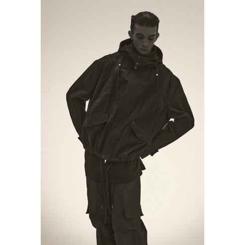 시리즈 [series;] series x youth Cut-off Oversized Blouson SAUAM24891BKX