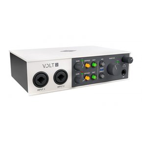 유니버설 오디오 VOLT 2 USB 2.0 오디오 인터페이스 2 in 2 출력 레트로 마이크 프리 앰프 모드