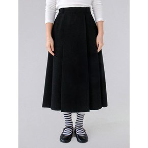 Tidy Pleats Skirt_Black