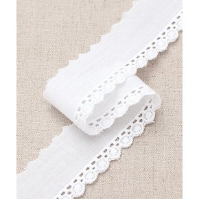 패션스타트 미니 도트 면자수레이스_화이트 136 (82726)