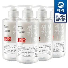 [애경] 투명한생각 주방세제 500g x4개