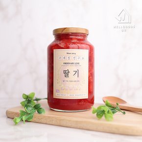 [웰굿] 10년차 수제청 장인이 만든 딸기청 500g