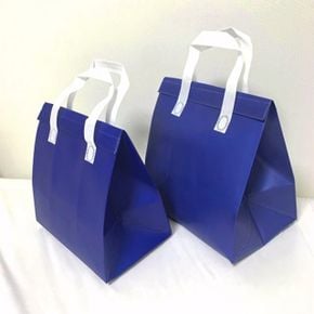 보냉백 도시락가방 포장 고급형 배달 보냉백 정기 쇼핑가방 2사이즈