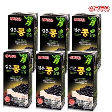 삼육두유 검은콩 칼슘두유 190ml X 48팩