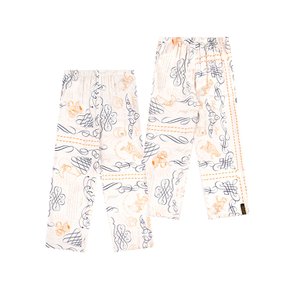 MASTERPIECE RAYON PAJAMA PANTS IVORY