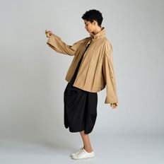 AW11JO05 코팅 볼륨재킷_베이지