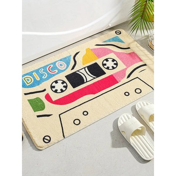 레트로 카세트 발매트