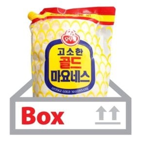 오뚜기 고소한골드마요네즈(팩) 3.2kg 4ea(박스) (WB8B13D)