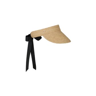 플레이부 RAFFIA RIBBON SUNVISOR_Natural