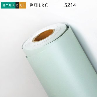  현대엘앤씨 L&C 보닥 프리미엄 단색 컬러 인테리어필름 S214 민트 (길이)2.5m(외9종)