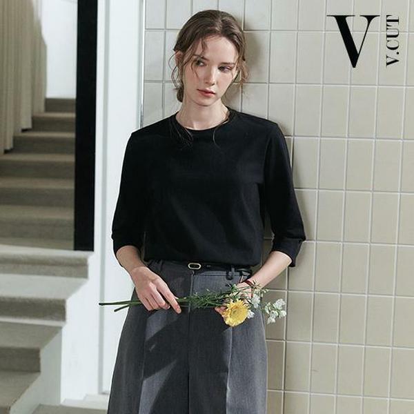 26SS 면100 튜블러 7부소매 티셔츠 5종