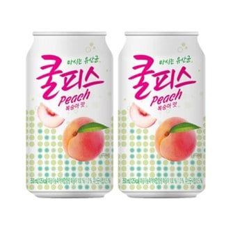  동원 쿨피스복숭아 350mL 48캔