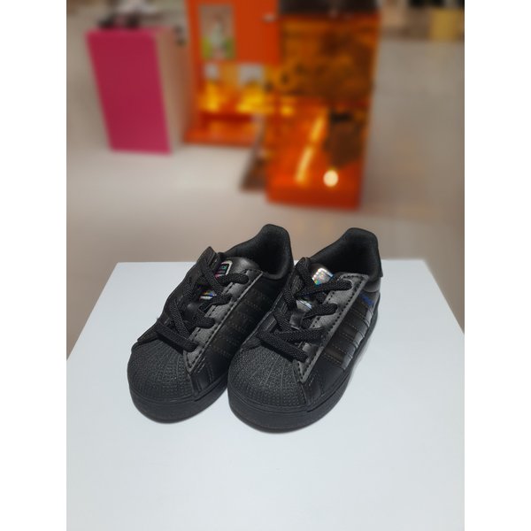 [시흥점] 아디다스 슈퍼스타 LED 라이트 CF EL I 벤딩 운동화(블랙)(ADKCF3TSSL11BKW)